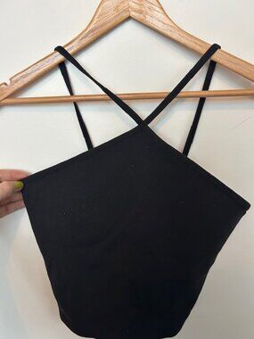 alo brand sports bra size Large